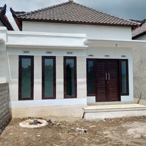 foto tampak rumah tipe SUBSIDI perumahan MUNDUK VILLA III