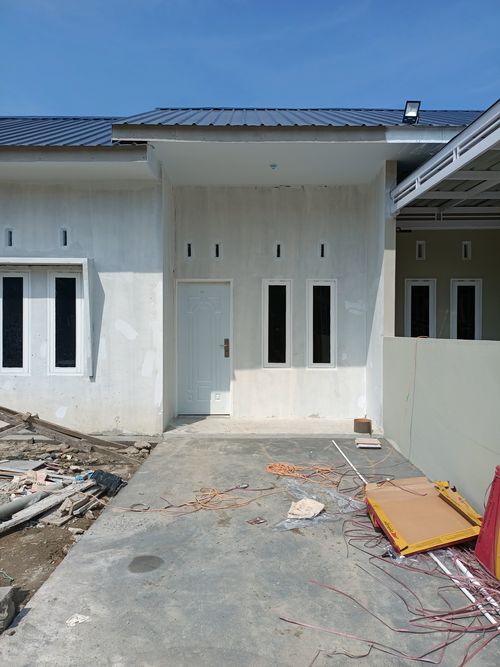 foto tampak rumah tipe 36/96 perumahan Syalica Residence3 Tahap 1