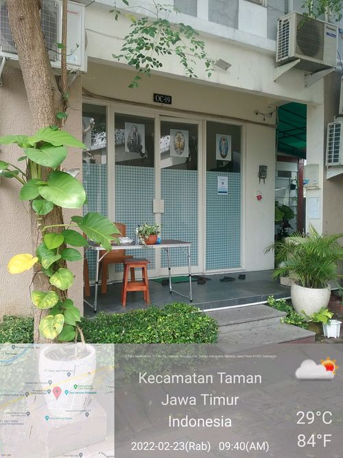 foto tampak rumah tipe RUKO CHIWALK OC perumahan CITRAHARMONI - CLUSTER CHIWALK