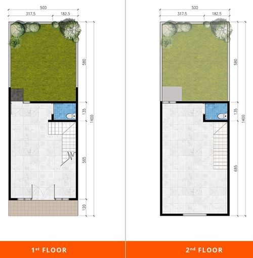 foto denah rumah tipe HCC2 RB perumahan CITRAHARMONI - CLUSTER HCC
