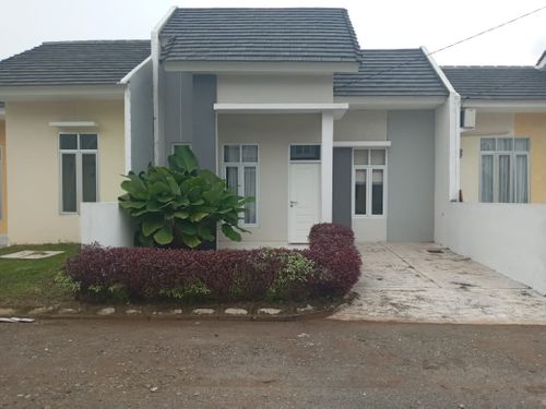 foto tampak rumah tipe T39/72 perumahan TANGERANG KENCANA RESIDENCE