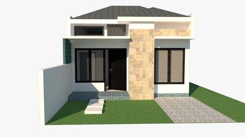 foto tampak rumah tipe 36 Plus perumahan SURYA DAYA RESIDENCE 2