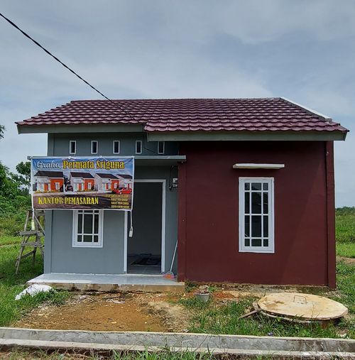 foto tampak rumah tipe TAPAK perumahan GRAHA PERMATA SRIGUNA