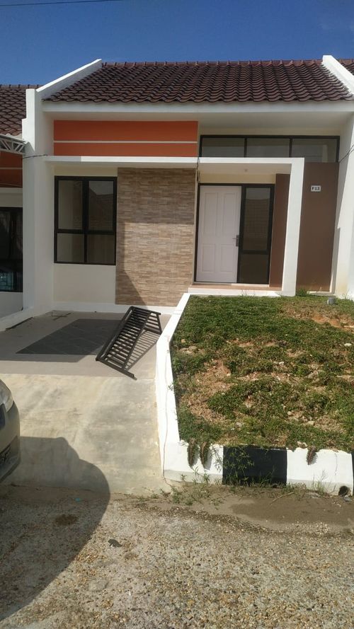 foto tampak rumah tipe F - 13 / 38 perumahan ARGENTINA RESIDENCE
