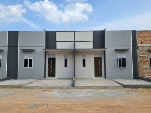 foto tampak rumah tipe 36/75 perumahan Sungai Raya Permata