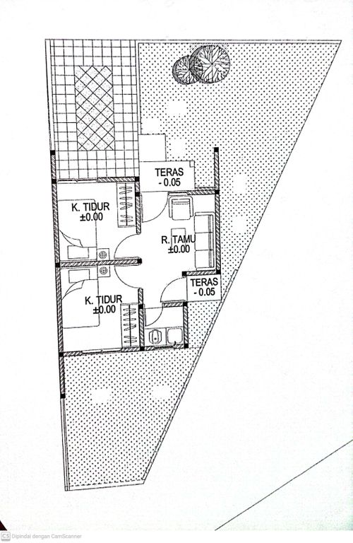 foto denah rumah tipe E - 14 / 31 perumahan ARGENTINA RESIDENCE