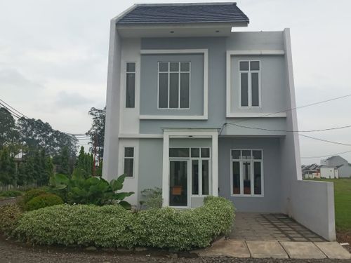 foto tampak rumah tipe T80/84 perumahan TANGERANG KENCANA RESIDENCE