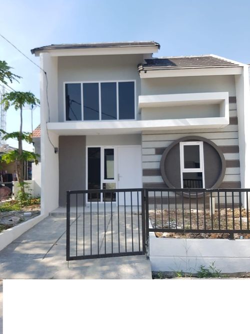 foto tampak rumah tipe PRAPANCA II 32 perumahan GRAND RESIDENCE CITY