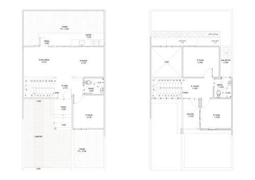 foto denah rumah tipe 99 perumahan Athena Residence
