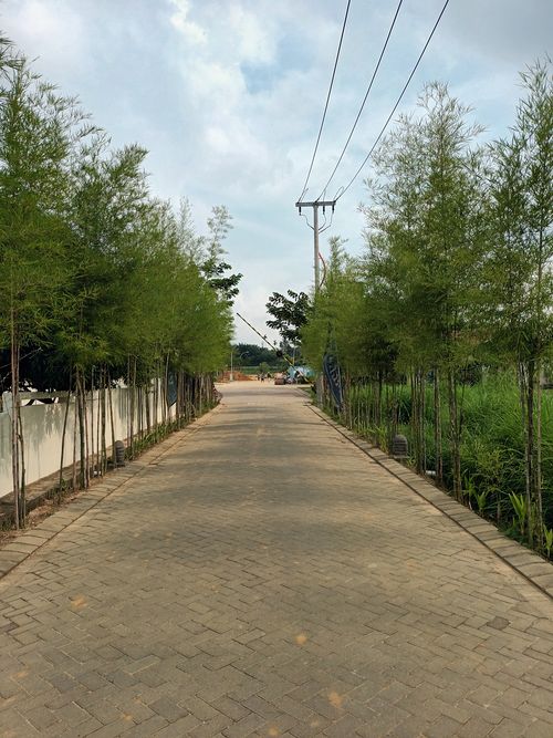foto gerbang perumahan VILLA TENAYAN