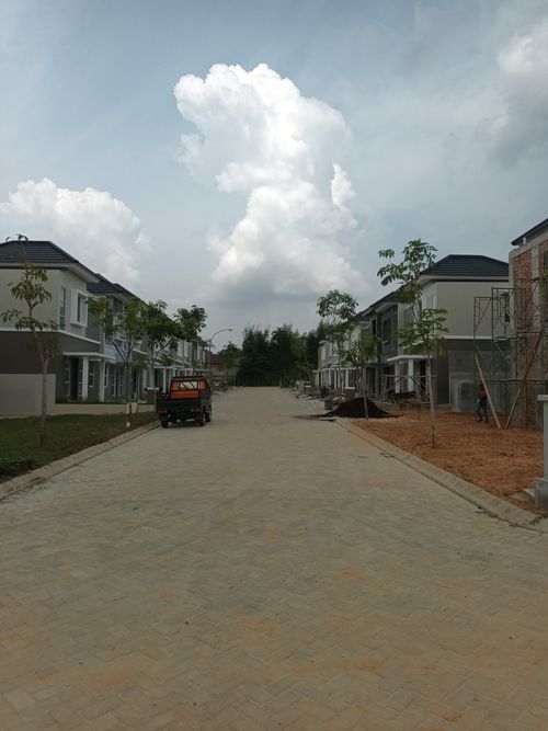 foto contoh rumah perumahan VILLA TENAYAN