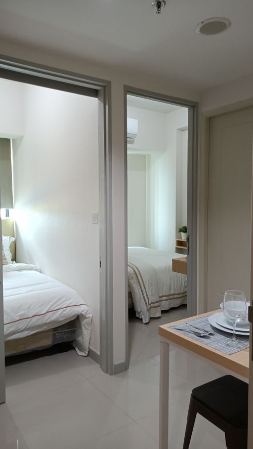 foto tampak rumah tipe 2 BR POOL perumahan PIK2-OSAKA APARTEMENT