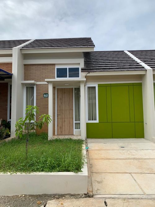 foto tampak rumah tipe 36 perumahan ORCHARD VILLAGE