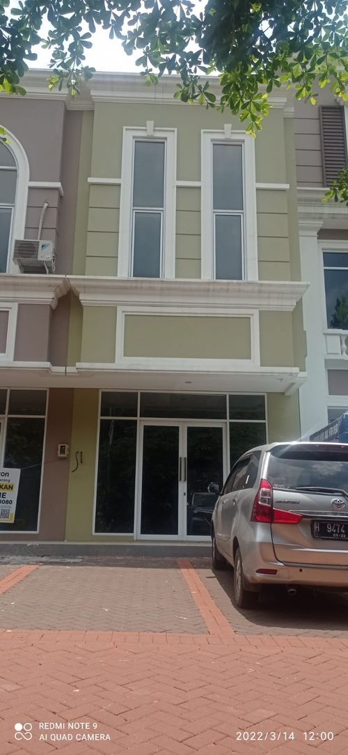 foto tampak rumah tipe RUKO PARAMOUNT SQUARE perumahan PARAMOUNT VILLAGE SEMARANG