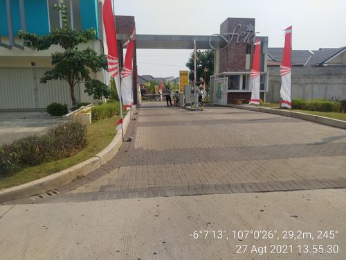 foto gerbang perumahan Ruko Segara City