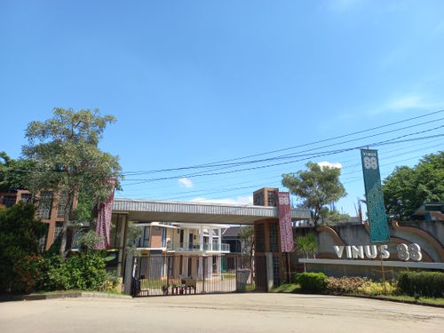 foto gerbang perumahan VINUS 88 RESIDENCE