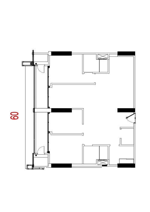 foto denah rumah tipe 3 BEDROOM BARE III perumahan THE VERTU APARTMENT, VIELOFT & SKY RESIDENCE
