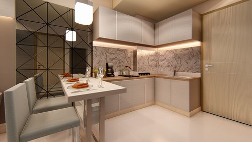 foto tampak rumah tipe 1 - BR (A1) perumahan TAMANSARI ISWARA APARTMENT