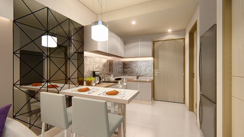foto tampak rumah tipe 1 - BR (H2A) perumahan TAMANSARI ISWARA APARTMENT