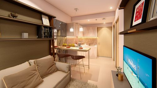 foto tampak rumah tipe 2 - BR (A1') perumahan TAMANSARI ISWARA APARTMENT