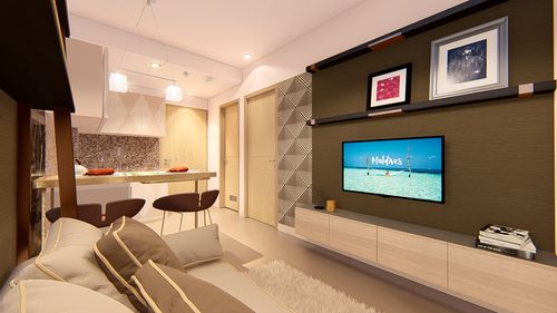 foto tampak rumah tipe 2 - BR (A2A) perumahan TAMANSARI ISWARA APARTMENT