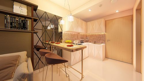 foto tampak rumah tipe 2 - BR (A2B) perumahan TAMANSARI ISWARA APARTMENT