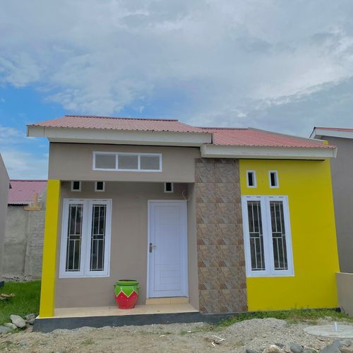 foto tampak rumah tipe 36 perumahan KELAPA GADING TAHAP III