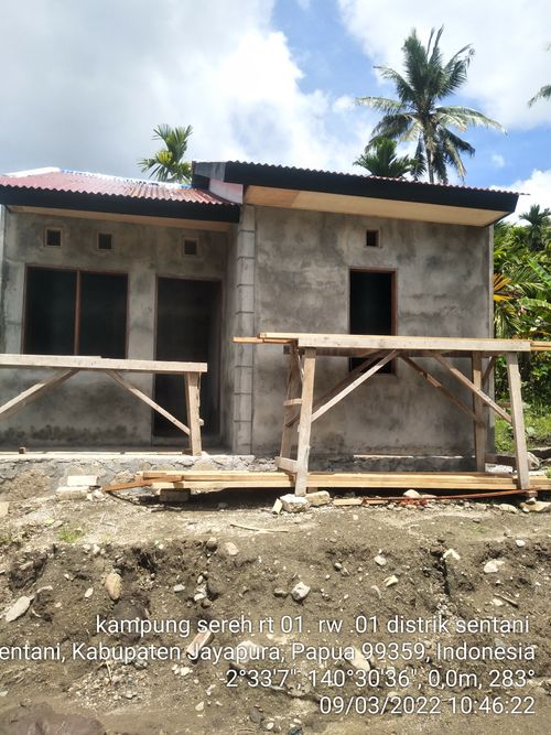 foto tampak rumah tipe 36 perumahan PERUMAHAN DARSUA OTAUW ASRI