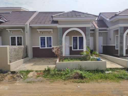 foto tampak rumah tipe 40 E perumahan GRIYA SATRIA BUKIT PERMATA TAHAP III