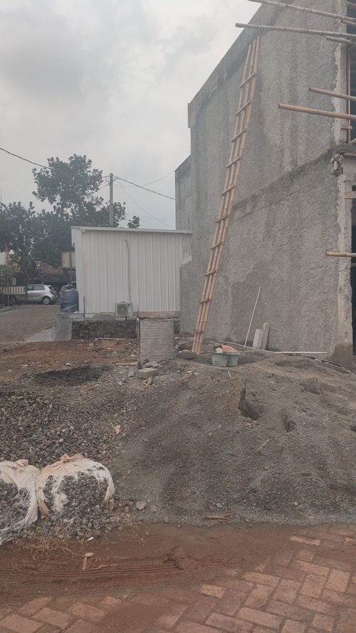 foto tampak rumah tipe Alegra perumahan The Amari Bintaro