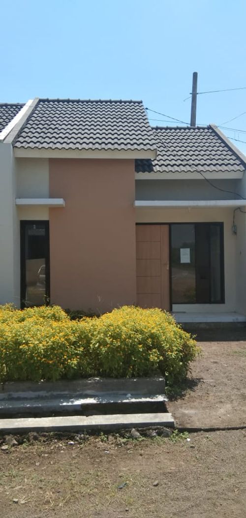 foto tampak rumah tipe 30 perumahan Green Garden Residence II