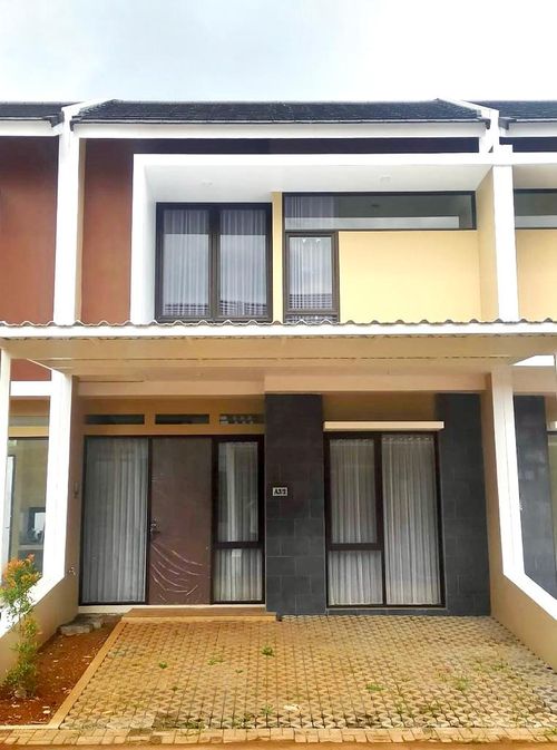 foto tampak rumah tipe CORONA perumahan VINUS 88 RESIDENCE