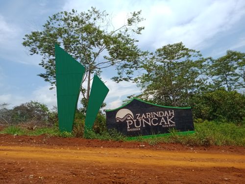 foto gerbang perumahan ZARINDAH PUNCAK RESIDENCE