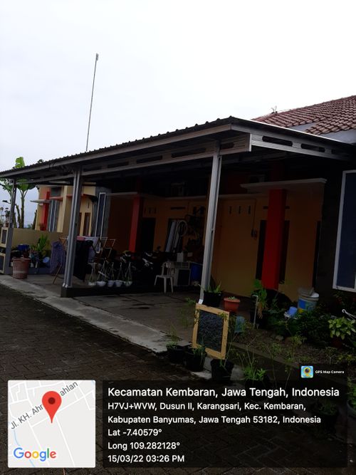 foto posisi tengah perumahan New Grand Residence Karangsari