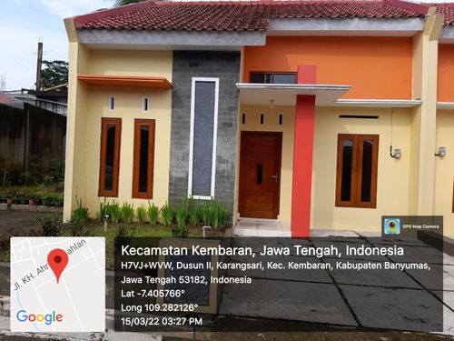 foto contoh rumah perumahan New Grand Residence Karangsari