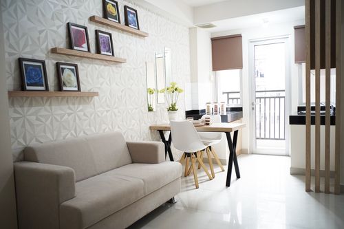 foto tampak rumah tipe G1BR (RW 20-8) perumahan Sudirman Suites Apartment