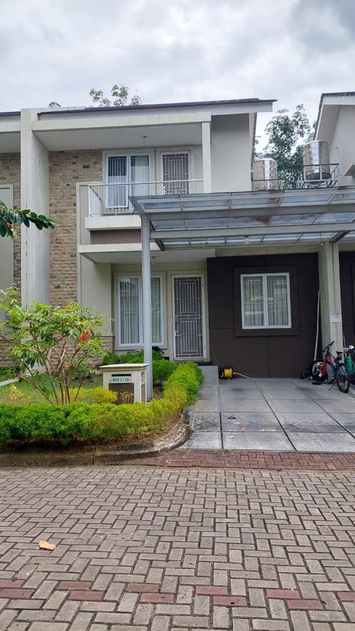 foto tampak rumah tipe SANSIVIERIA perumahan Perumahan Bukit Hijau