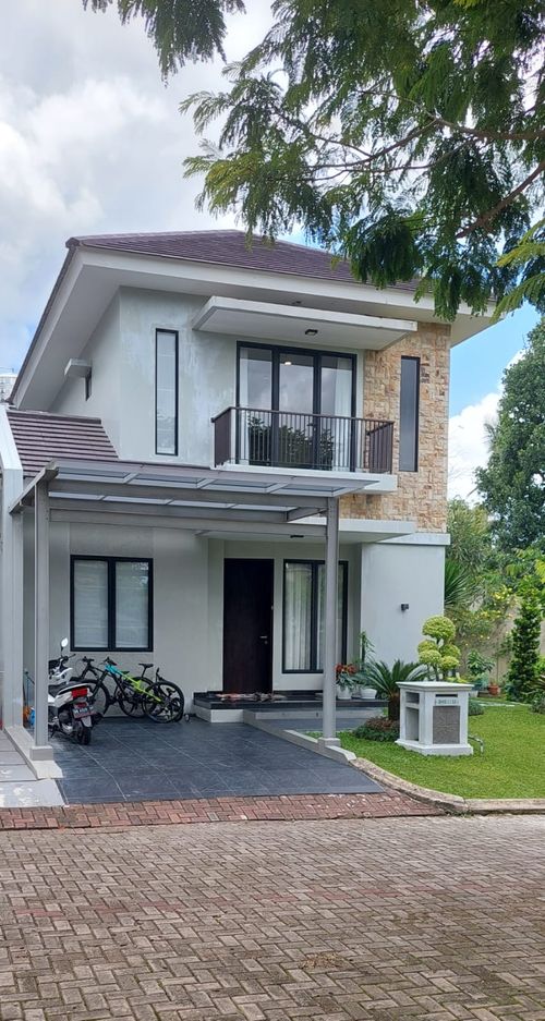 foto tampak rumah tipe SIAM STANDART perumahan Perumahan Bukit Hijau