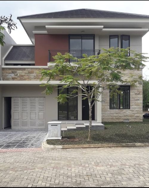 foto tampak rumah tipe KEJORA STANDART perumahan Perumahan Bukit Hijau