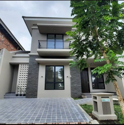 foto tampak rumah tipe VILLA 10 HOOK perumahan Perumahan Bukit Hijau