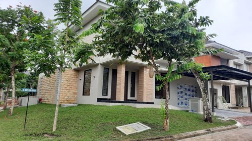 foto tampak rumah tipe VILLA 12 HOOK perumahan Perumahan Bukit Hijau