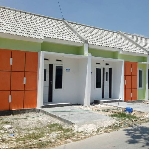 foto tampak rumah tipe SUBSIDI perumahan GRAND HARMONI
