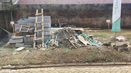 foto tampak rumah tipe ADONIA perumahan Neo Oasis