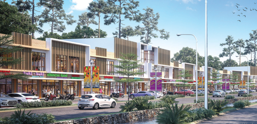 foto tampak rumah tipe RUKO THE AVENUE SDT perumahan CITRA RAYA - RUKO THE AVENUE