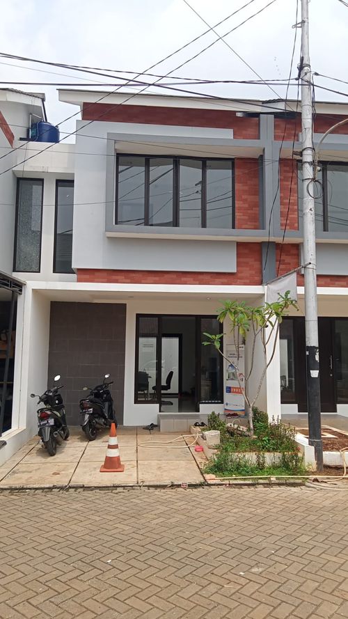 foto tampak rumah tipe ADARA perumahan Neo Oasis