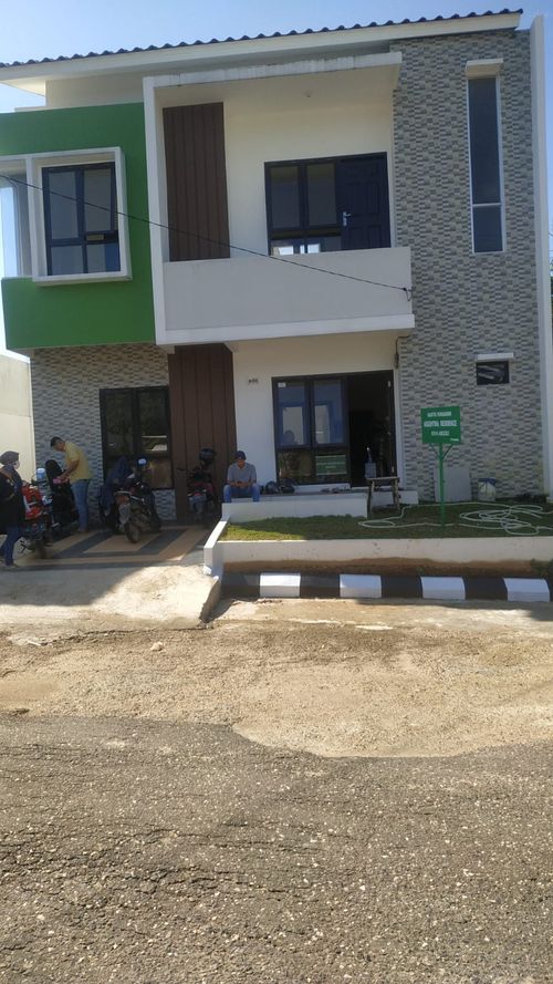 foto tampak rumah tipe A 05 perumahan ARGENTINA RESIDENCE