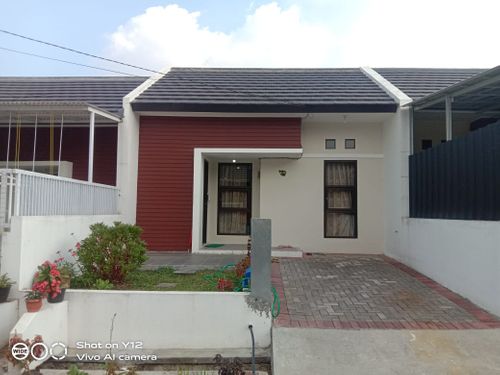 foto tampak rumah tipe 41-L78C perumahan TAMAN KOPO KATAPANG