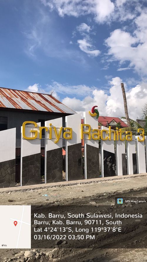 foto gerbang perumahan GRIYA RACHITA 3