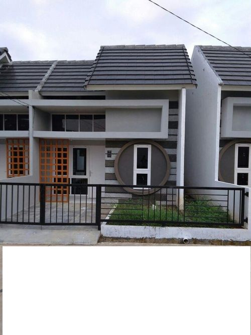 foto tampak rumah tipe Antasari Utara 30 perumahan GRAND RESIDENCE CITY