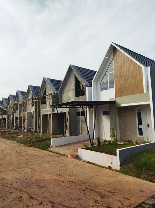 foto contoh rumah perumahan Green Pilar Asri